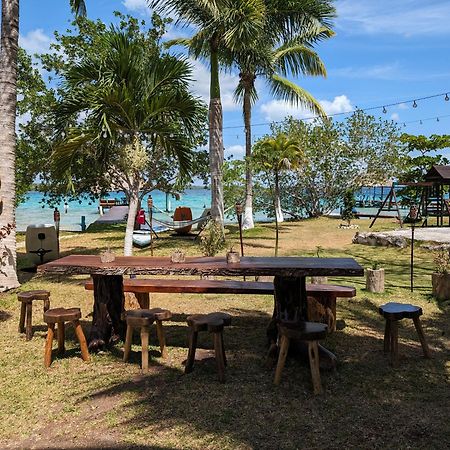 Cabana Con Muelle Privado En La Laguna De Bacalar Kültér fotó