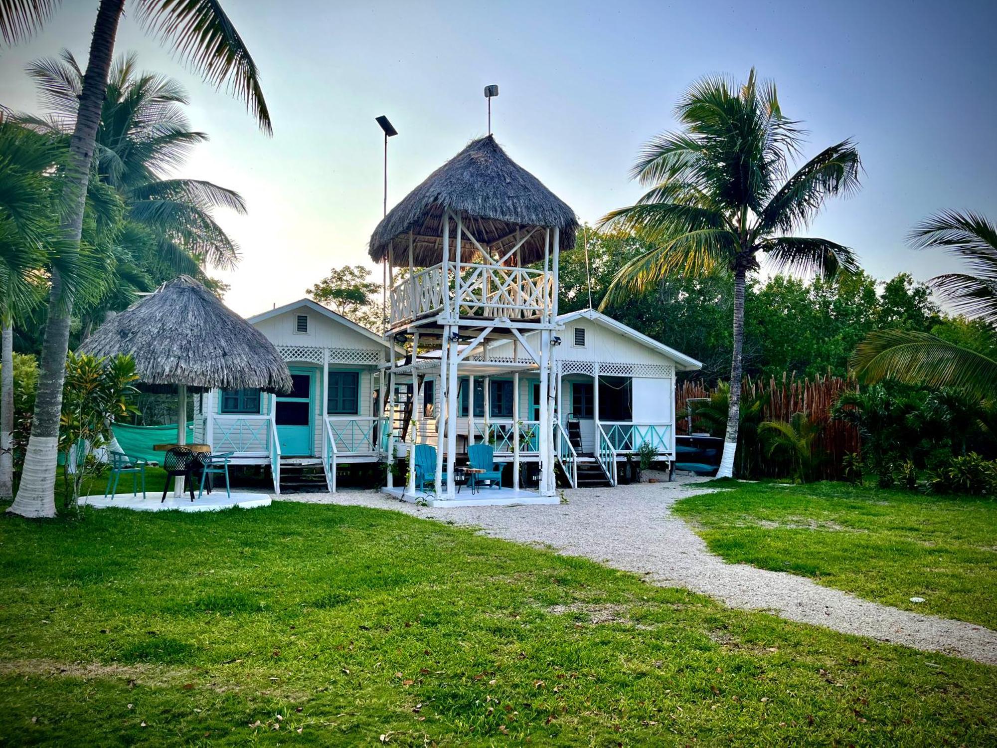 Cabana Con Muelle Privado En La Laguna De Bacalar Kültér fotó